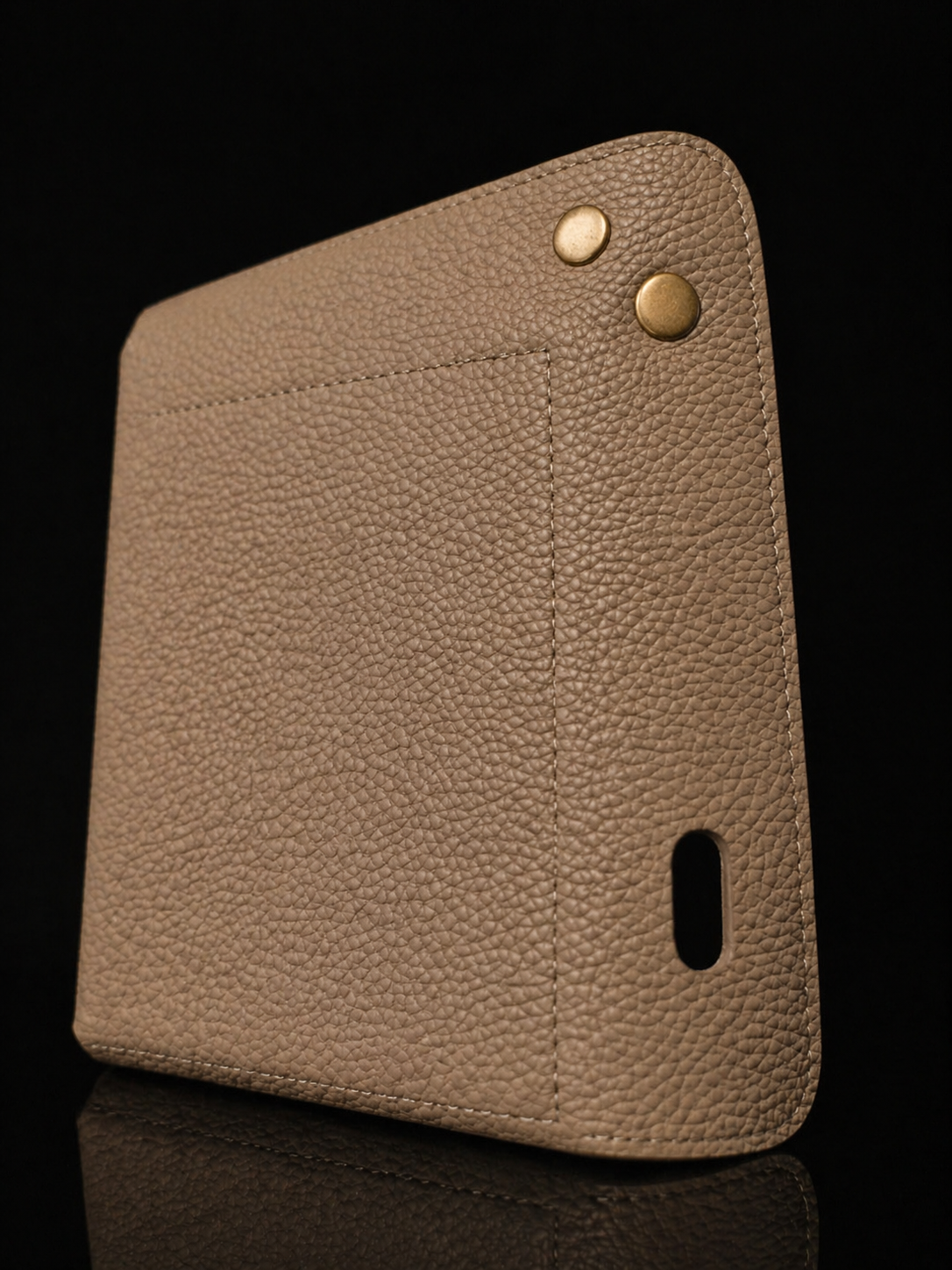 ZOWASHA exterior showing snap hardware and charging slot